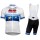 LOTTO SOUDAL European Champion 2018 Fietskleding Set Wielershirt Korte Mouw+Korte Fietsbroeken Bib