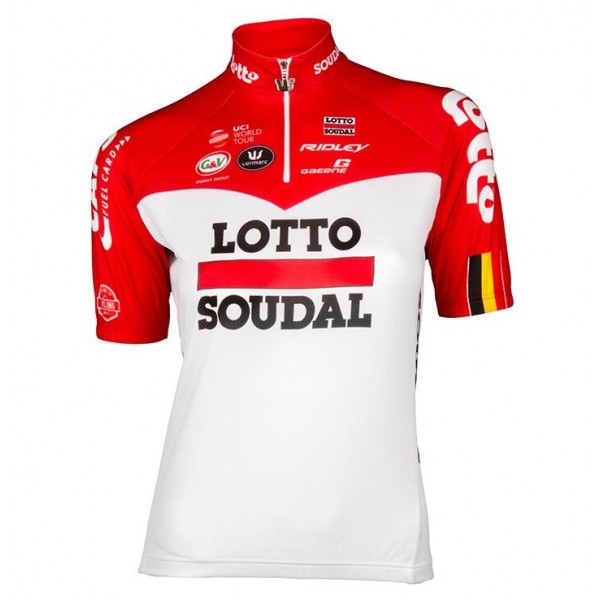 LOTTO SOUDAL 2018 Kinderen Wielershirt Korte Mouw