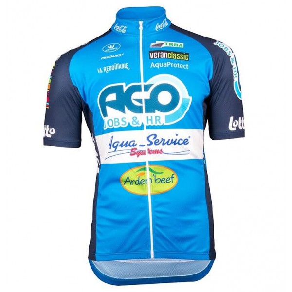 AGO-AQUA SERVICE 2018 Wielershirt Korte Mouw