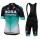 BORA Hansgrohe TEAM 2018 Fietskleding Set Wielershirt Korte Mouwen+Korte Fietsbroeken Bib