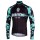 BIANCHI MILANO Brennero Zwart/Celeste Wielershirt Lange Mouw