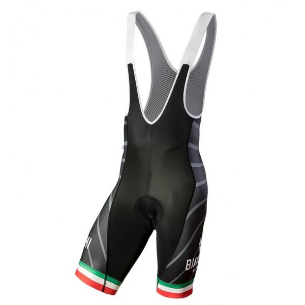 Bianchi Milano Tiera Black Korte Fietsbroeken Bib