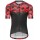 Bioracer Spitfire Fishbone Rood 2018 Wielershirt Korte Mouw