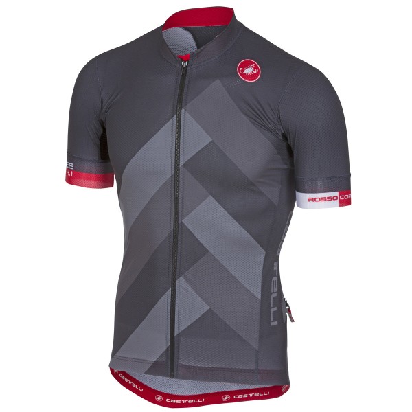 Castelli Free AR 4.1 Antracite Wielershirt Korte Mouw