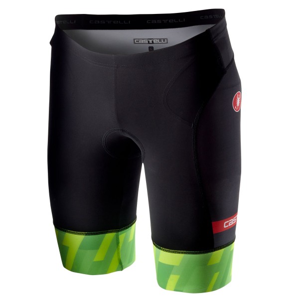 Castelli Free Tri-Vert Korte Fisbroeken