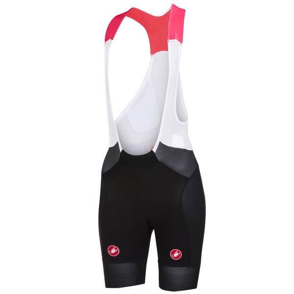 Castelli Free Aero-Noir Dames Korte Fietsbroeken Bib