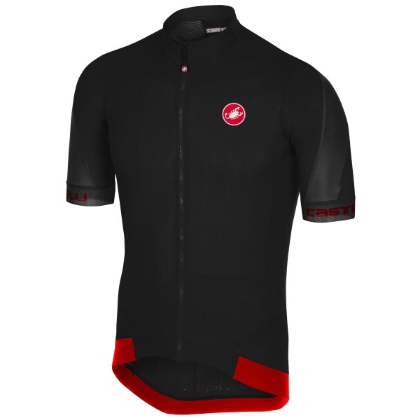 Castelli Volata 2 Zwart Wielershirt Korte Mouw