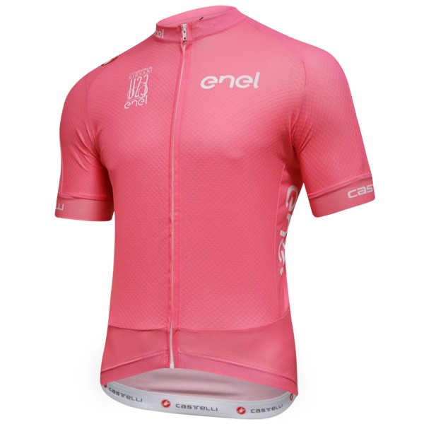 Giro D'Italia U23 2018 Rosa Wielershirt Korte Mouw