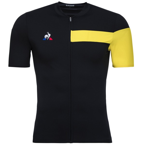 Le Coq Sportif Ultralight Zwart Wielershirt Korte Mouw