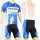 Mitchelton Scott 2018 Blauw Fietskleding Set Wielershirt Korte Mouwen+Korte Fietsbroeken Bib