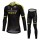 Mitchelton Scott 2018 Fietskleding Set Wielershirt Lange Mouw+Lange Fietsbroeken