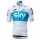 TEAM SKY 2018 Wit Wielershirt Korte Mouwen