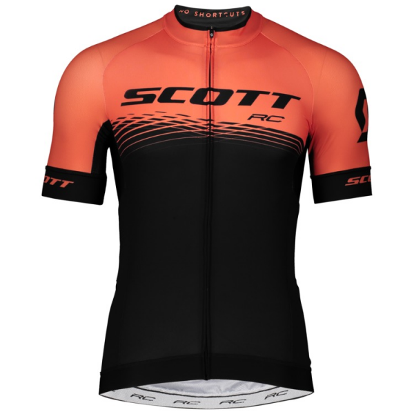 Scott RC PRO Wielershirt Korte Mouw Exotic Orange/Black