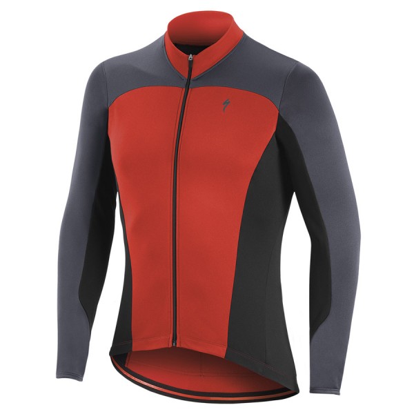 Specialized Therminal RBX Sport-Rood M/L Wielershirt Lange Mouw