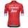 Trek Segafredo 2018 Rood Wielershirt Korte Mouwen