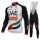 UAE 2018 Fietskleding Set Wielershirt Lange Mouw+Lange Fietsbroeken Bib