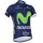 2016 Movistar Wielershirt Met Korte Mouwen Blauw