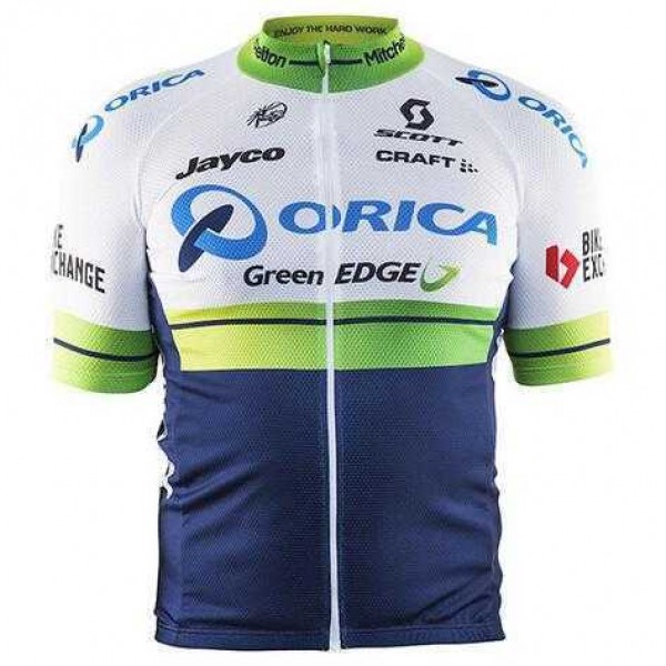 2016 ORICA GreenEDGE Wielershirt Korte Mouw