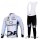 Orbea Pro Team Fietskleding Wielershirts Lange Mouw+Lange Fietsbroeken Bib Wit