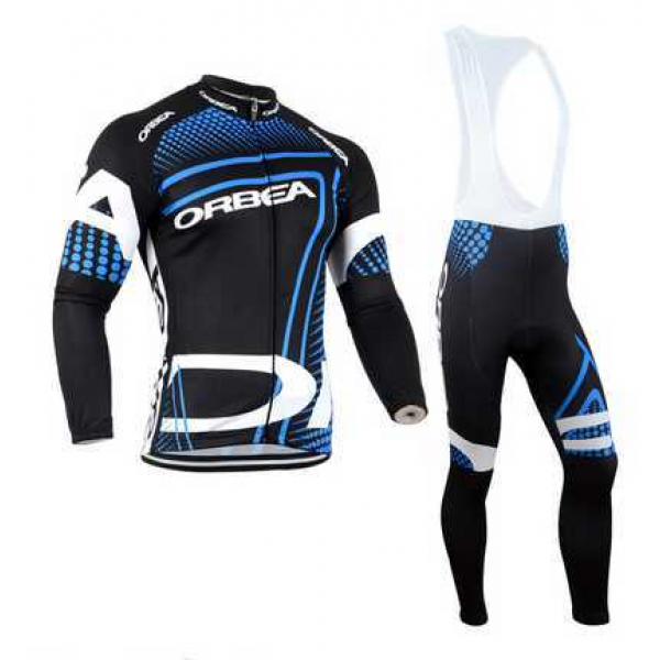 2014 Orbea Fietskleding Wielershirt Lange Mouwen+Lange Fietsbroeken Bib