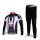 Pearl Izumi Pro Team Fietskleding Wielershirts Lange Mouw+Lange Fietsbroeken Wit Zwart Rood