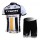 RidioShack Trek Nissan Livestrong Wielerkleding Set Wielershirts Korte+Korte Fietsbroeken Wit Zwart Geel