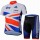 Teams Sky Great Britain Regno Unito Wielerkleding Set Wielershirts Korte Mouw+Fietsbroekje