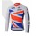 Teams Sky Great Britain Regno Unito Wielershirt Lange Mouwen