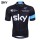 Teams Sky 2014 Wielershirt Met Korte Mouwen