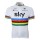2013 Teams Sky UCI Outlet Wielershirt Met Korte Mouwen Wit