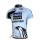 Saxo Bank Sungard Pro Team Wielershirt Met Korte Mouwen Wit