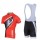 2013 Scott Racing Fietskleding Set Fietsshirt Met Korte Mouwen+Korte Koersbroek Rood Zwart