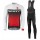 2016-2017 Nalini Fietskleding Wielershirt Lange Mouw+Lange Fietsbroeken Bib Rood