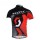 Scott Racing Teams Wielershirt Met Korte Mouwen Zwart Rood