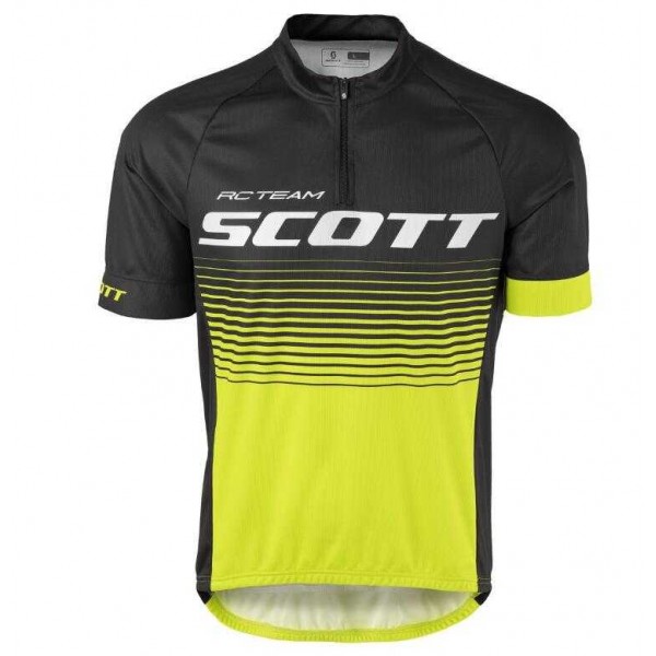 2016-2017 Scott RC Wielershirt Met Korte Mouwen Geel