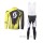 SCOTT RC Pro Wielerkleding Set Wielershirt Lange Mouw+Lange Fietsbroeken Bib Groen Zwart