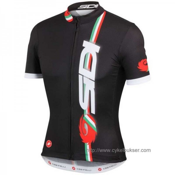 Sidi Dino 2 Wielershirt Met Korte Mouwen Zwart