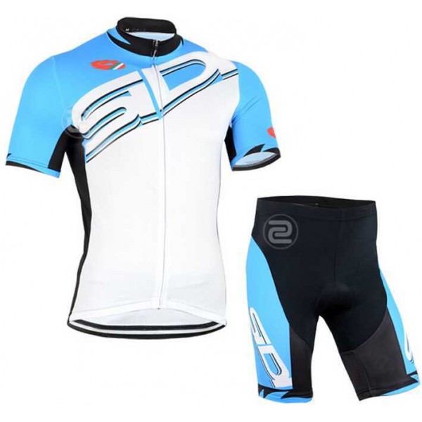 2015 SIDI Fiskleding Fisshirt Korte+Korte Fisbroeken Zwart