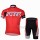 Specialized Racing Wielerkleding Set Wielershirts Korte Mouw+Fietsbroek Rood