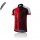 2016 Speed Wielershirt Met Korte Mouwen Rood Zwart