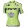 2016 Tinkoff Wielershirt Met Korte Mouwen Lichtgroen