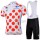 Tour De France Dot-Achtige Fietskleding Set Fietsshirt Met Korte Mouwen+Korte Koersbroek