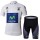 Movistar Tour De France Wielershirt Wit Wielerkleding Set Set Wielershirts Korte Mouw+Fietsbroek