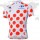 Tour De France Le Coq Sportif Dot-Achtige Wielershirt Met Korte Mouwen