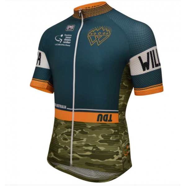 2016 Tour Down Wielershirt Met Korte Mouwen 01