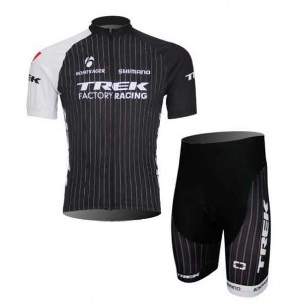 Trek Factory Racing Wielerkleding Set Wielershirts Korte Mouw+Fietsbroek