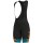 Dames Ale Graphic PRR Savana-Turquoise Oranje Korte Fietsbroeken Bib